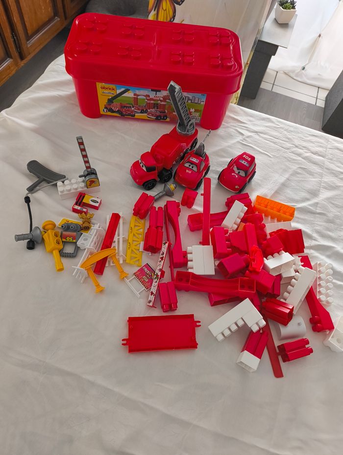 Briques de construction abrick pompiers