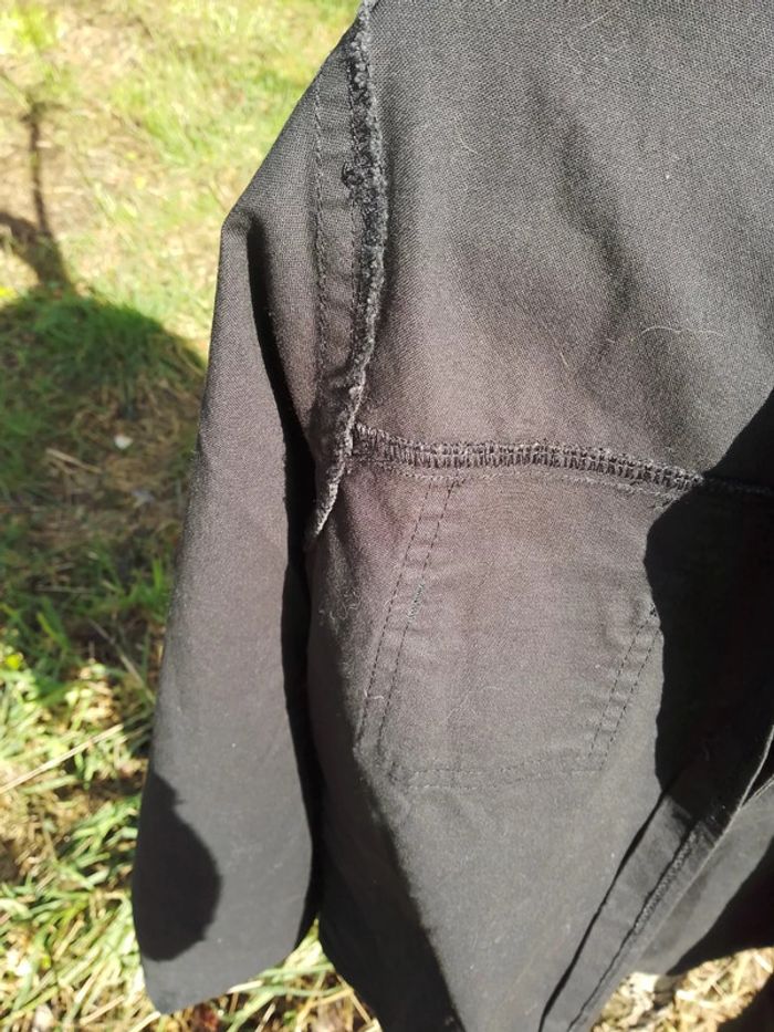Chemise manches longues grise foncé ado - photo numéro 13