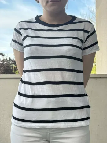 Tee-shirt à rayure