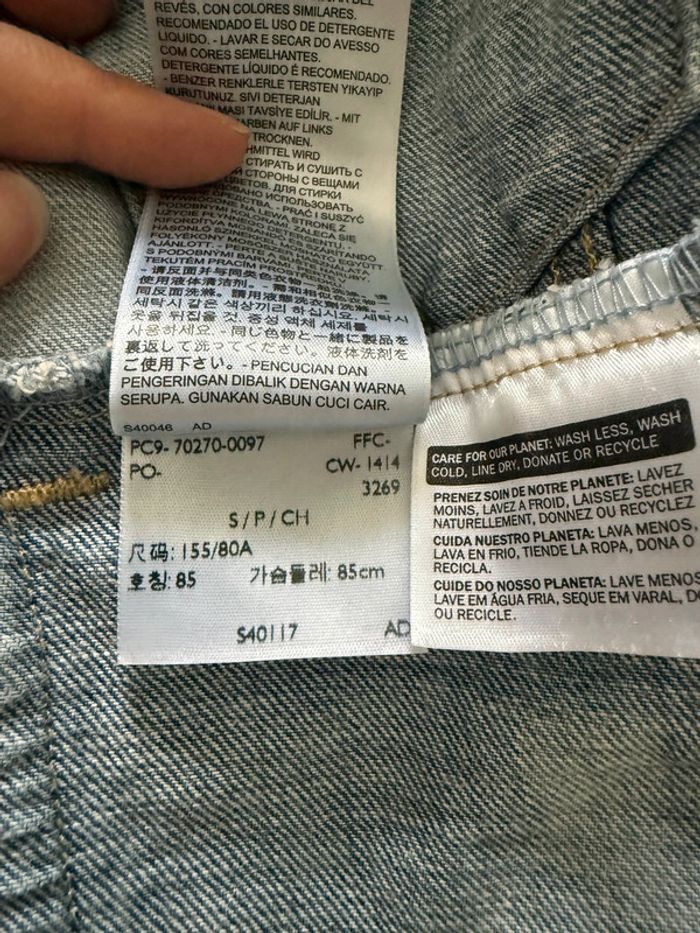 Veste courte en jean Levi’s taille S - photo numéro 15