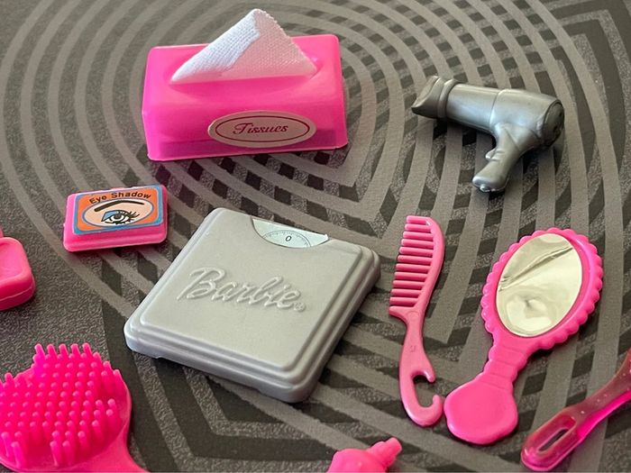 Accessoires salle de bain poupée barbie - photo numéro 4