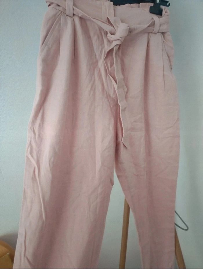 Pantalon d'été, Chino Asos , Lin taille 36 - photo numéro 3