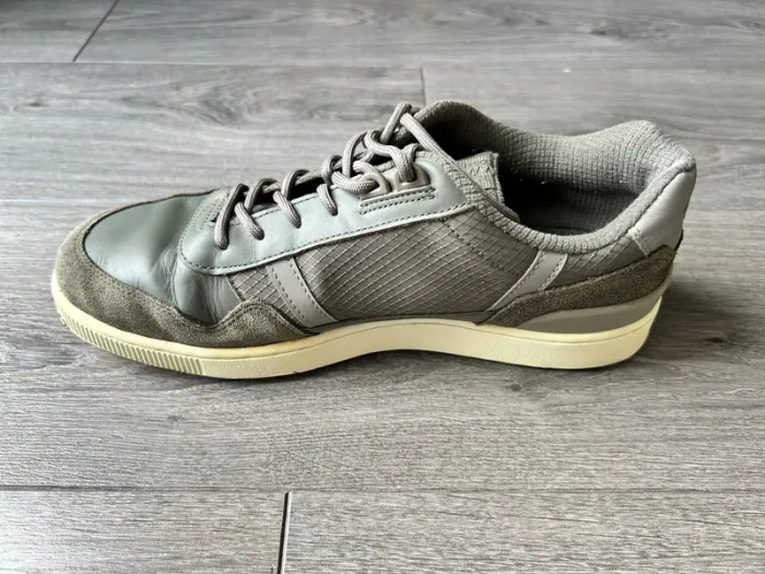 Baskets Lacoste T-Clip Insulate Kaki Taille 44 - photo numéro 5