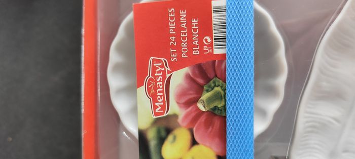Boite de 24 verrines en porcelaine blanche - photo numéro 2