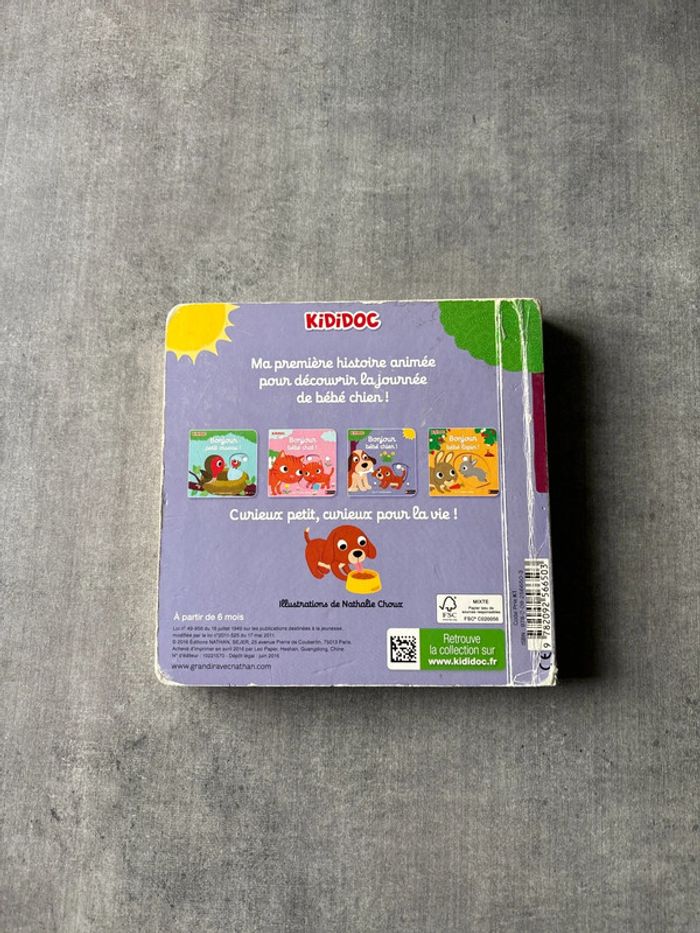 Livrekididoc bonjour bébé chien - photo numéro 4