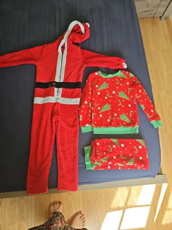 Lot de 2 pyjamas de Noël garçon 5 ans