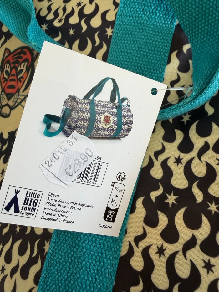 Sac Polochon-Tigre du Bingale -Djeco - photo numéro 6