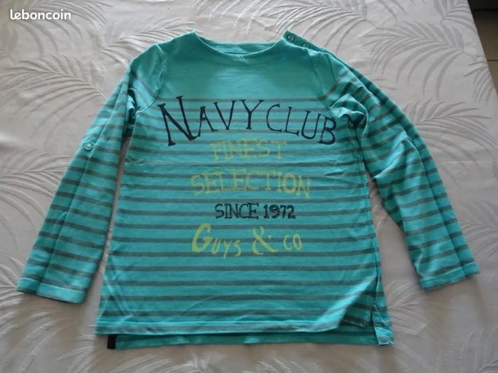 T-shirt manches longues en 10 ans