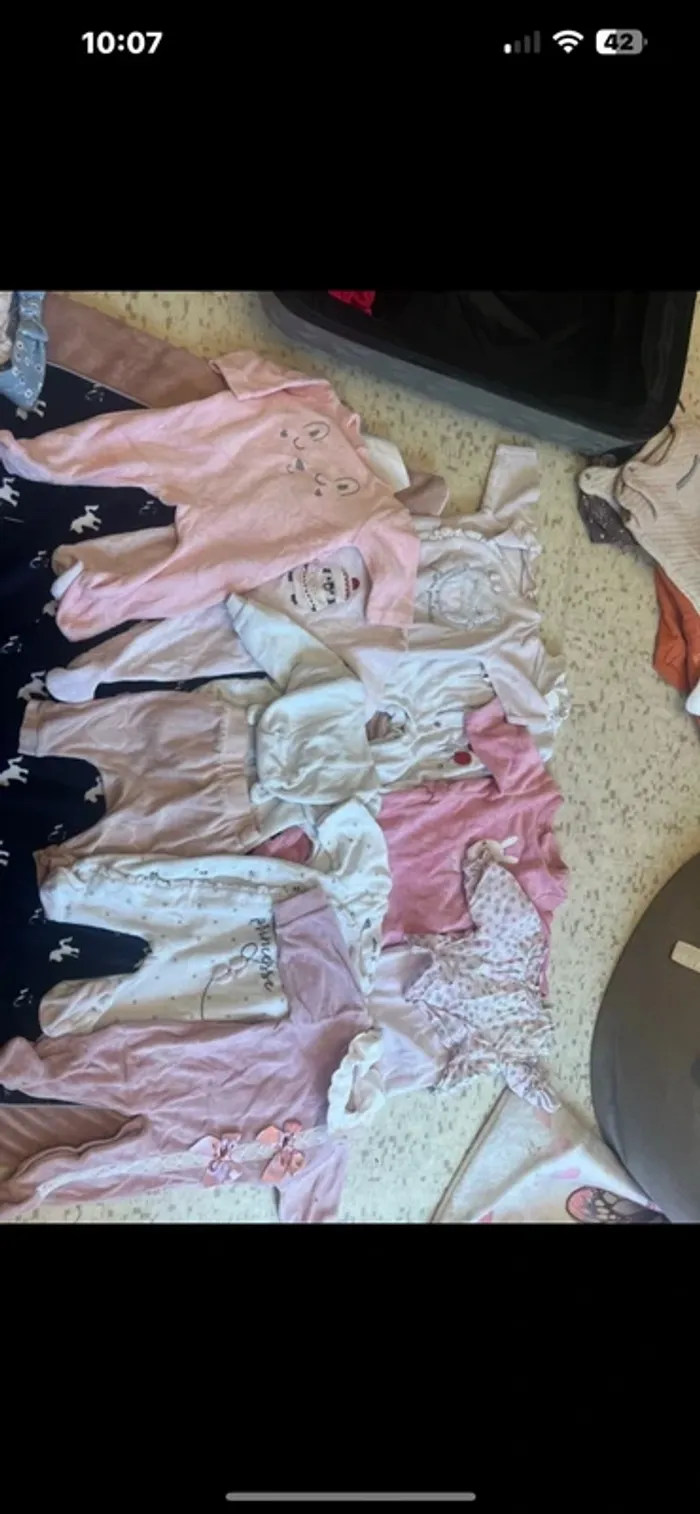 Pyjama bébé fille 1 mois