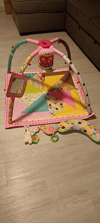 Tapis d'éveil infantino twist and fold rose