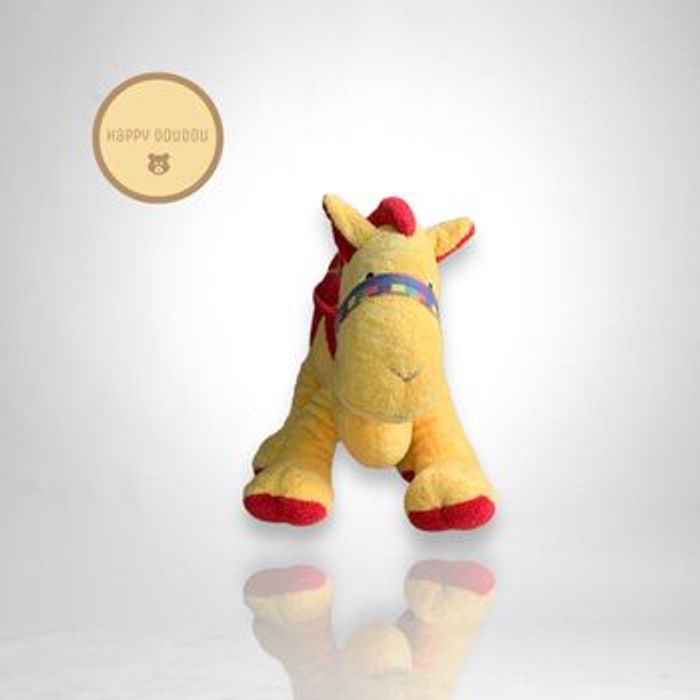 Peluche Dromadaire jaune A837 - photo numéro 3
