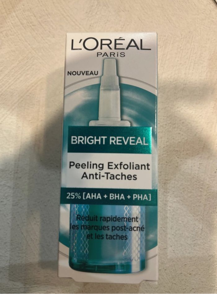 L’oréal sérum peeling