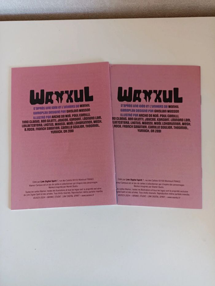 Livret règle de jeu wankul - photo numéro 2