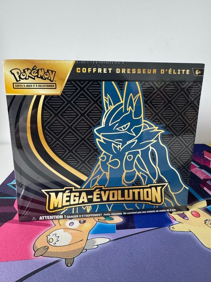 Pokémon etb mega évolution lucario me01