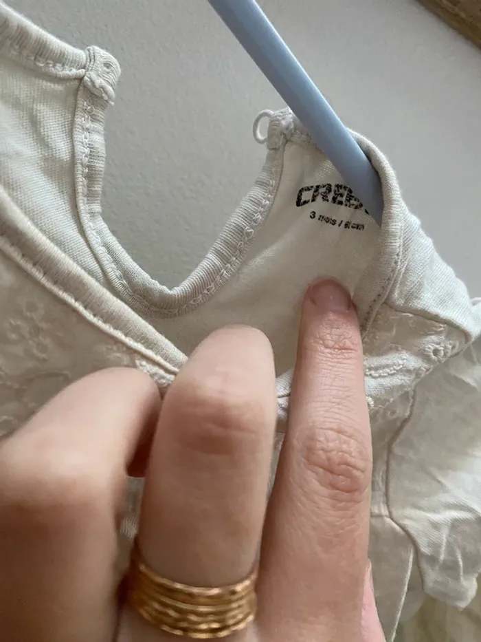 T-shirt creeks beige - photo numéro 2