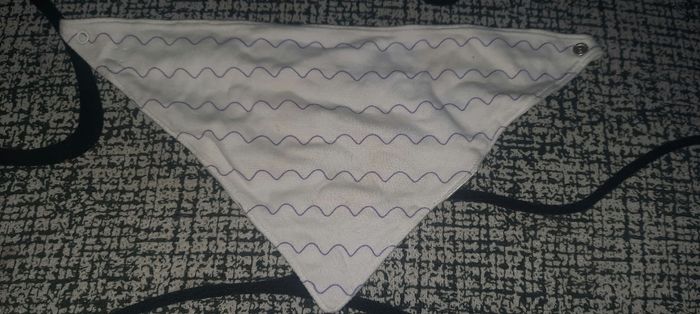 Lot de 5 bavettes triangulaires - photo numéro 2