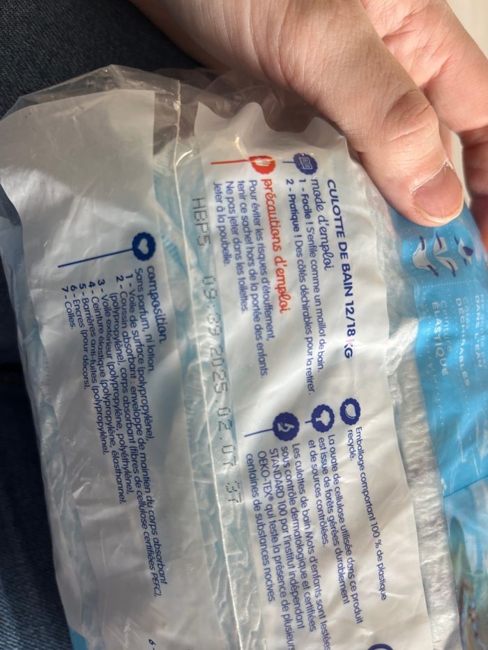 Couche de bain - photo numéro 2