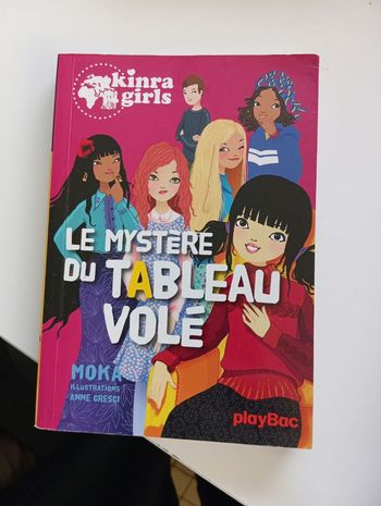 Le mystère du tableau volé Kinra girls
