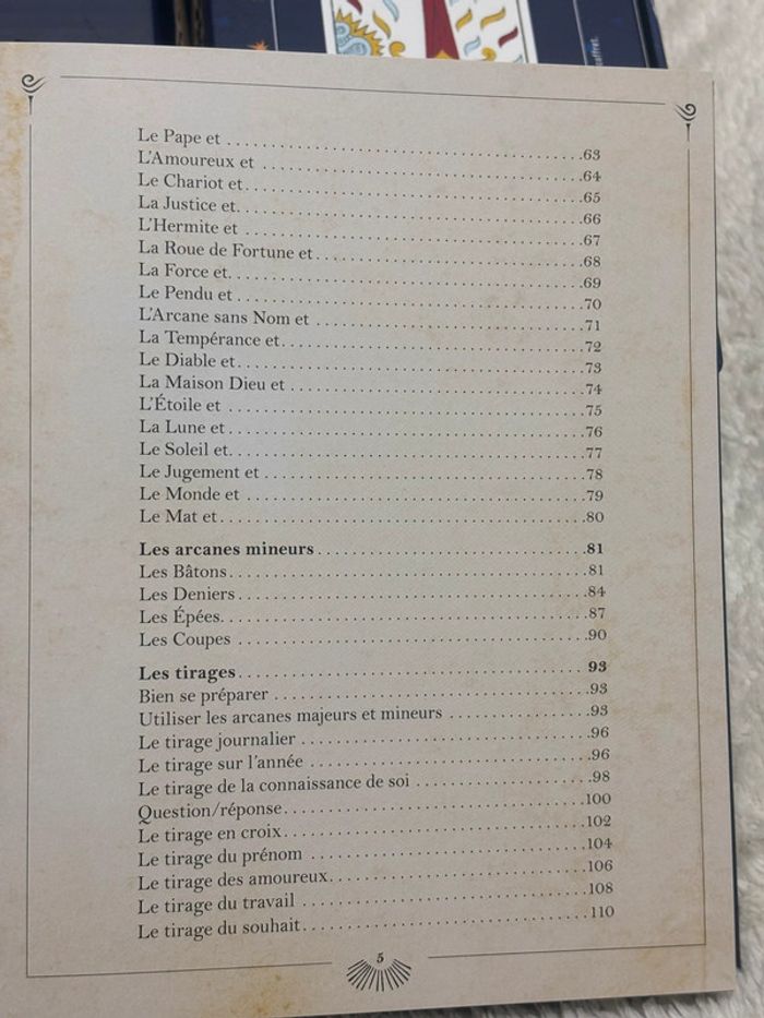 L’art du tarot de Marseille cartes XL + livret - photo numéro 4