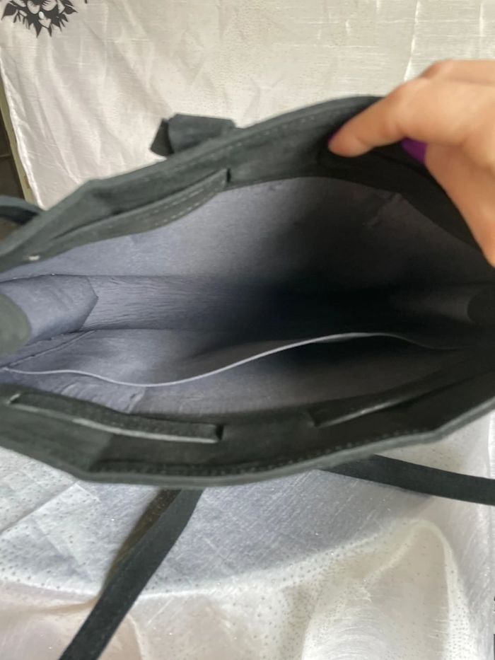 Sac noir effet python - photo numéro 7