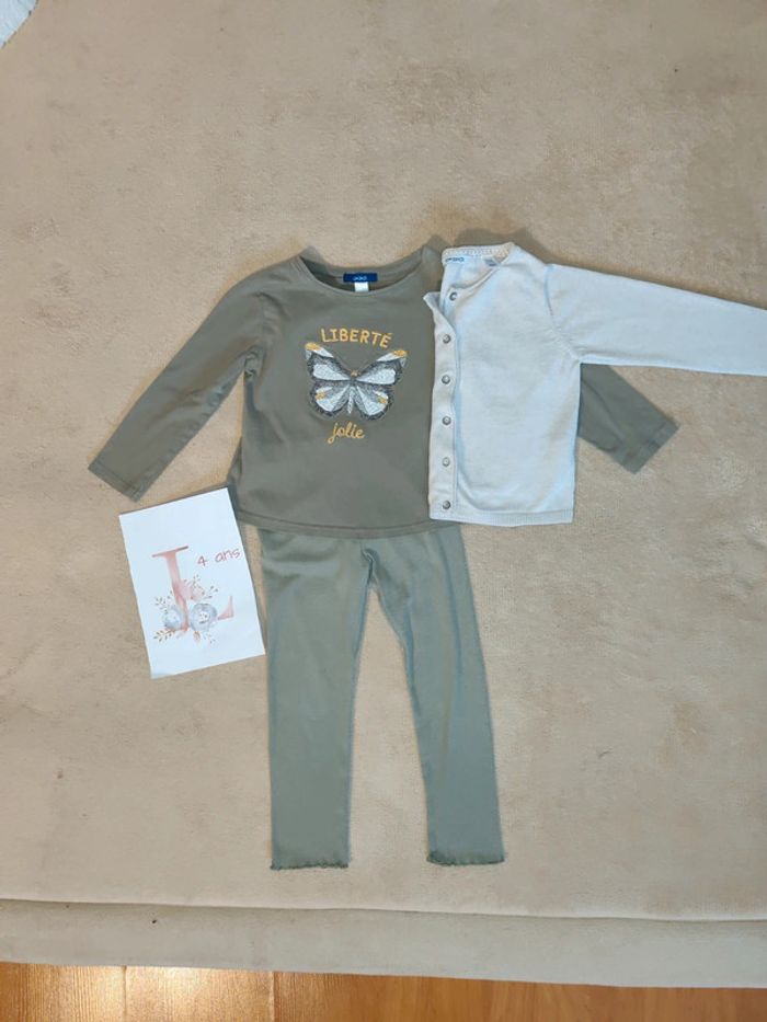 Ensemble 3 pièces 4 ans Okaïdi