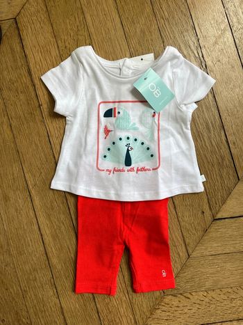 Ensemble Obaibi taille 1 mois