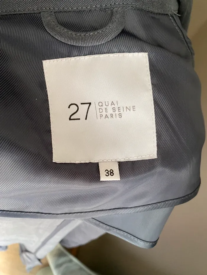 Trench-coat 27 quai de Seine Paris - photo numéro 11