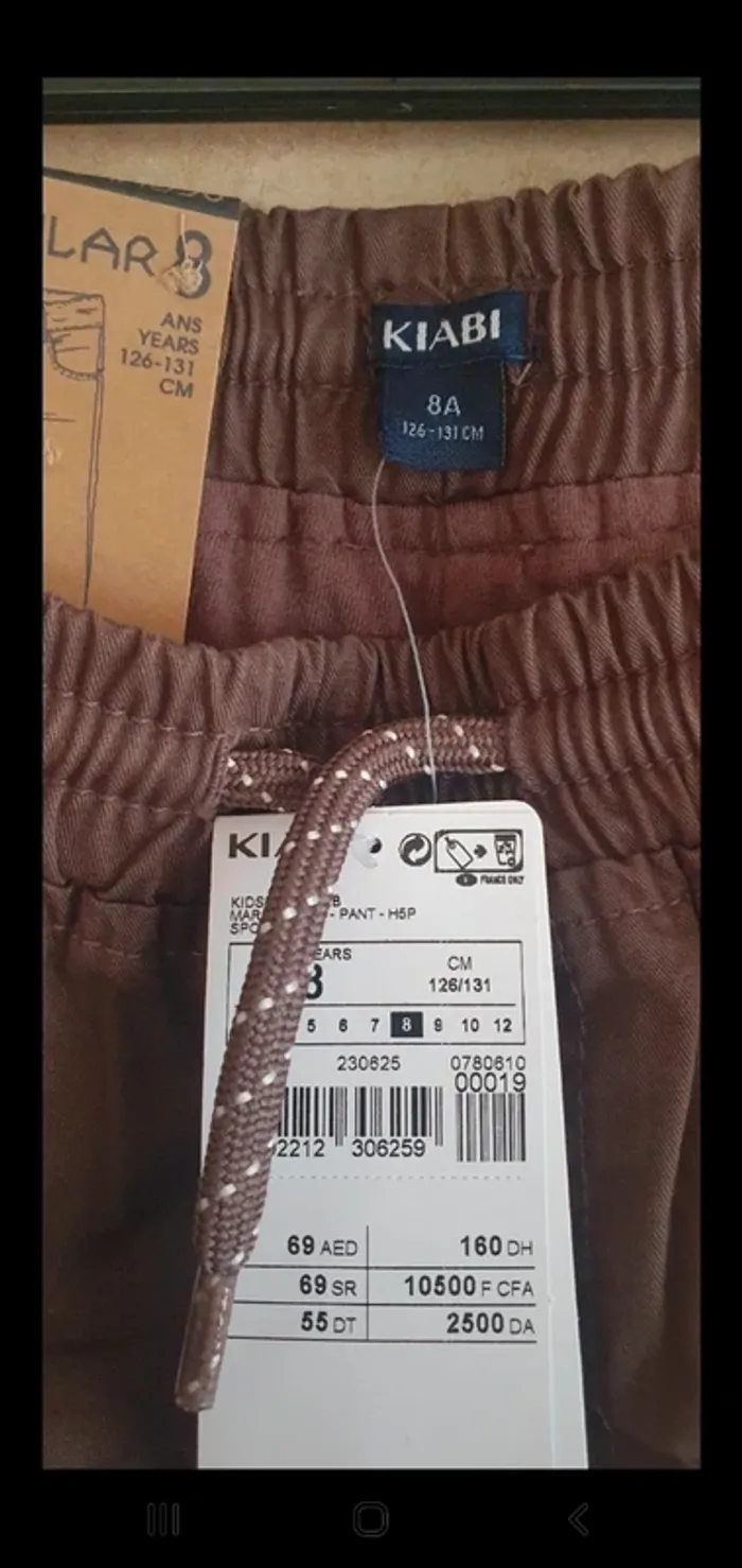 Pantalon neuf chaud doublé - photo numéro 3