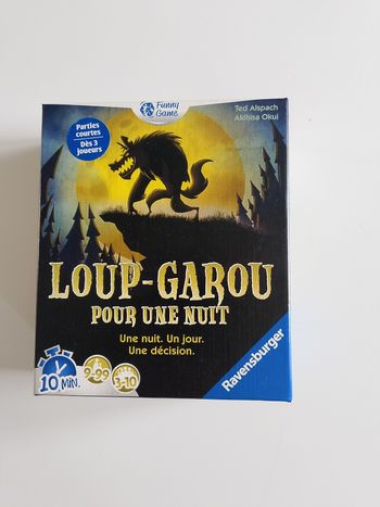 Loup-garou pour une nuit ravensburger complet 