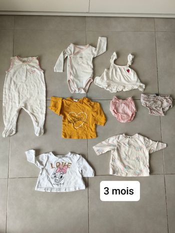 Lot bébé fille 3 mois