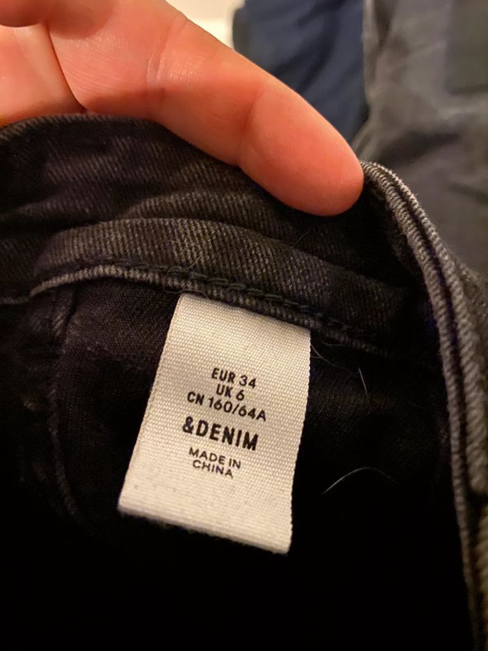 Jupe en jean#noir#taille 34 - photo numéro 3