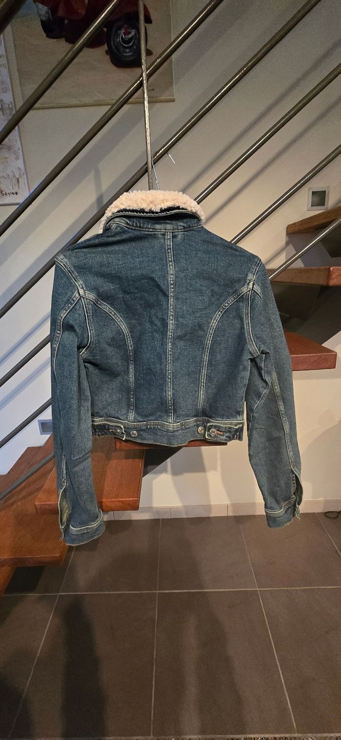 Veste en jean femme  Mango - photo numéro 3