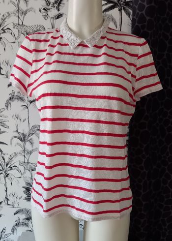 T-shirt dentelle Etam