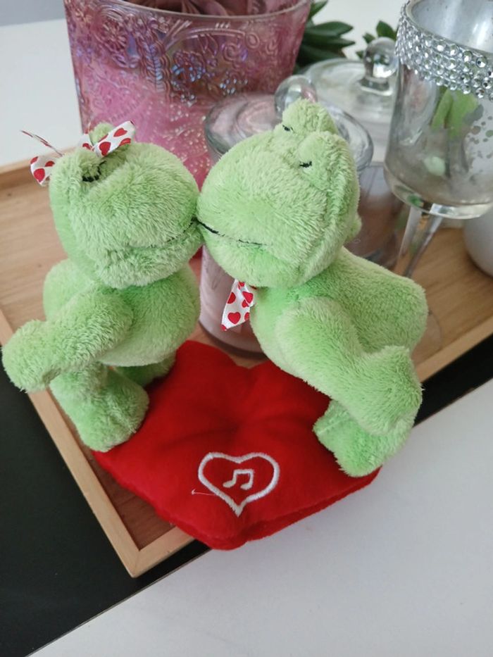 Péluche Grenouille d'amour🌿🎁 - photo numéro 5