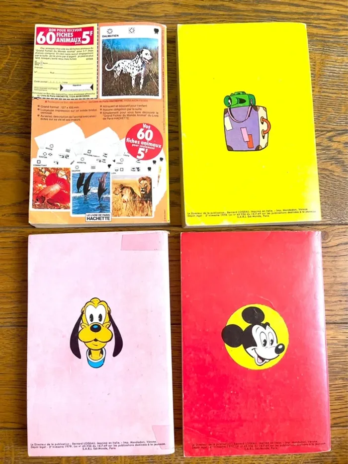 Lot de 4 Magazines Mickey Parade – Aventures Vintage à Collectionner - photo numéro 3