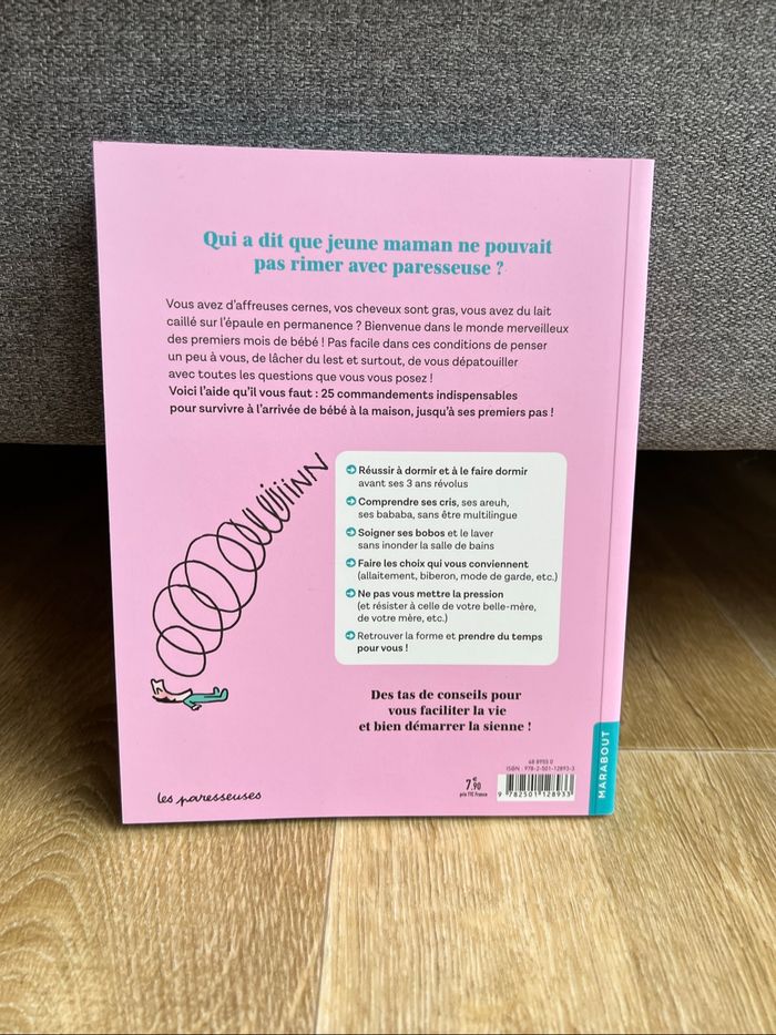 Livre « Les Paresseuses Mon cahier de jeune maman » - photo numéro 2