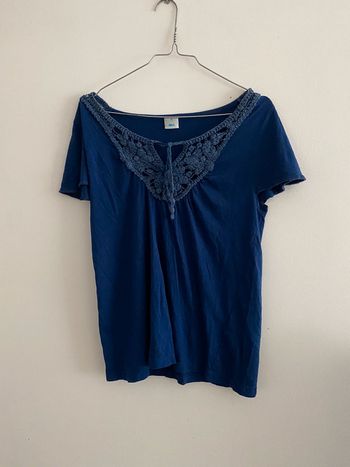 Blouse bleu M&S 36