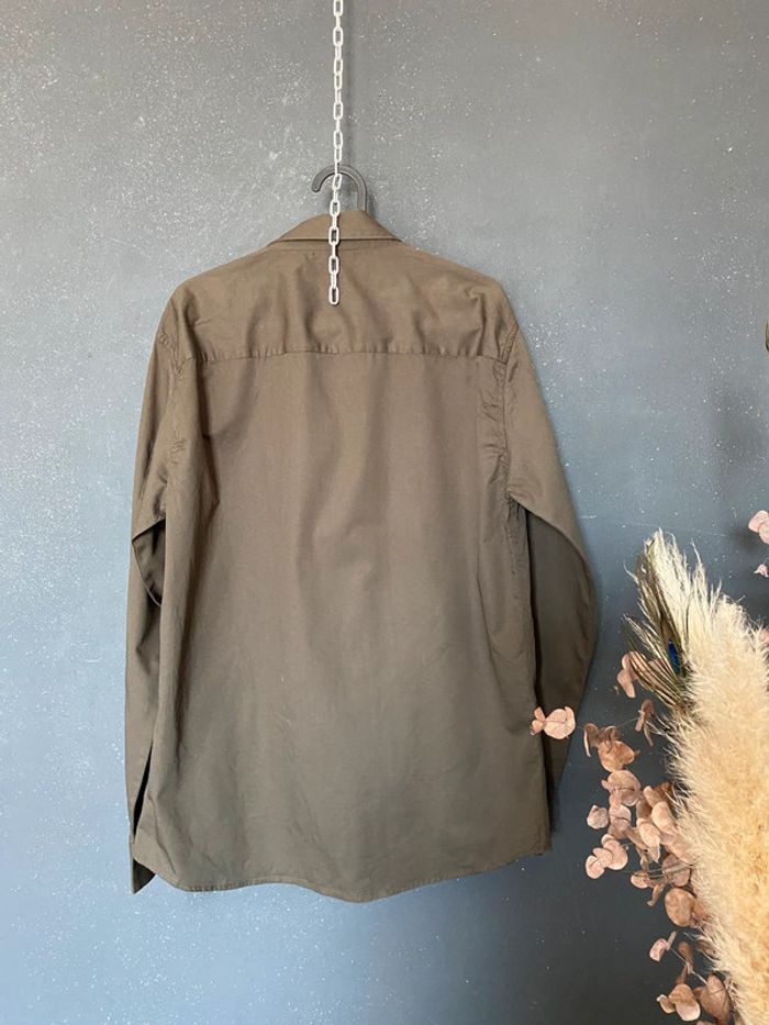 Chemise en coton kaki - photo numéro 3