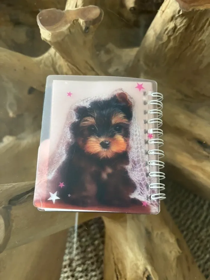 Petit carnet de notes dessins à spirales chien - photo numéro 2