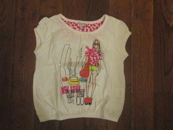T-shirt fille 4 ans