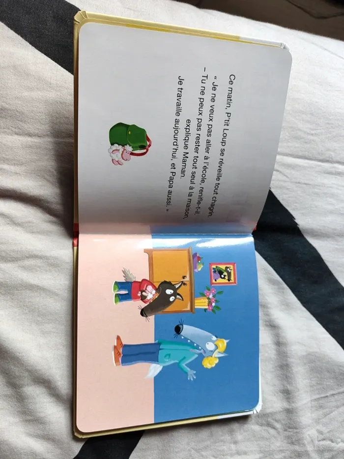 P'tit loup ne veut pas aller à l'école - photo numéro 3