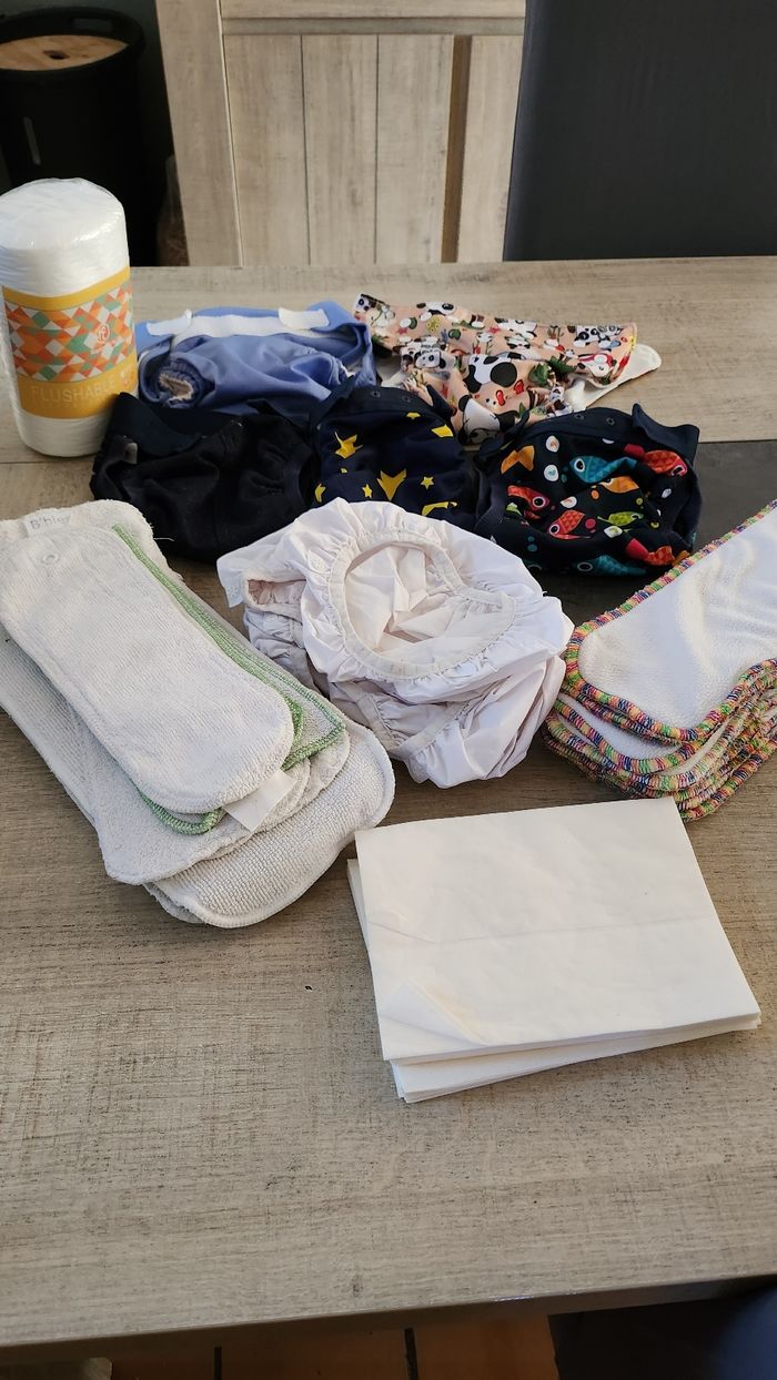 Lot couches lavables