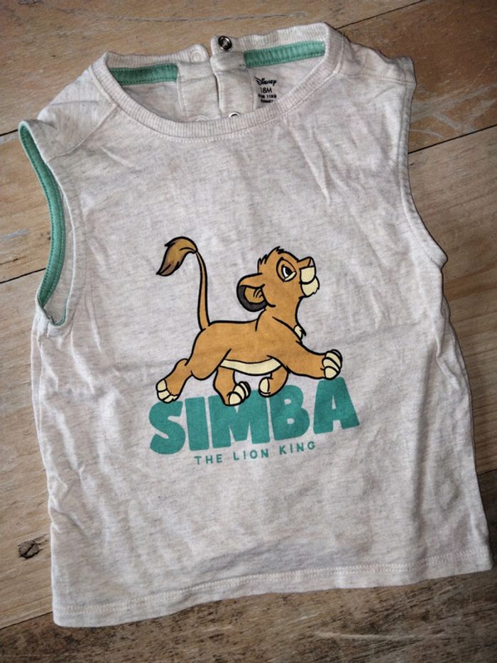 Marcel débardeur Simba 18m