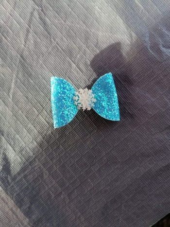 Pince cheveux flocon