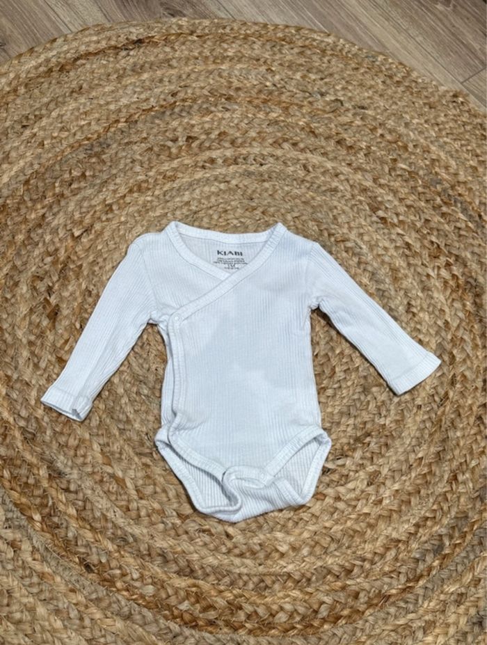 Body blanc côtelé Kiabi