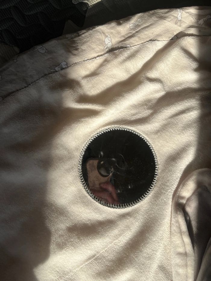 Tapis de Sol Maison du monde Lapin petit cœur d’amour beige - photo numéro 6