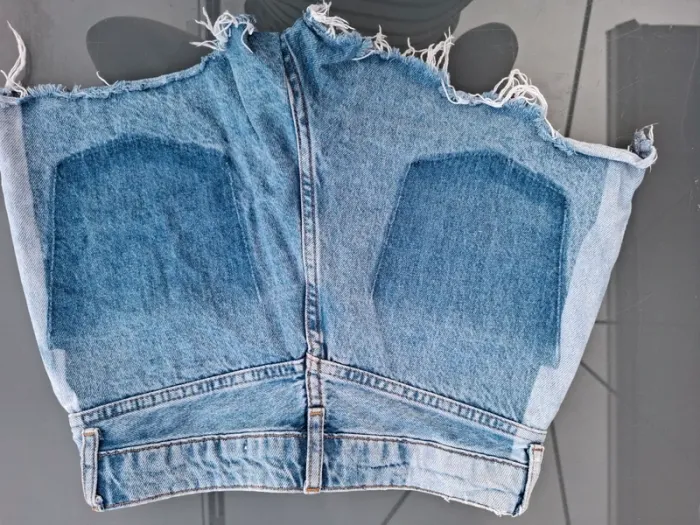 Short en jean bershka t36 - photo numéro 3