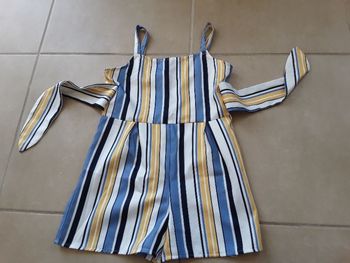Combi-short rayée fille 10 ans SHEIN NEUVE