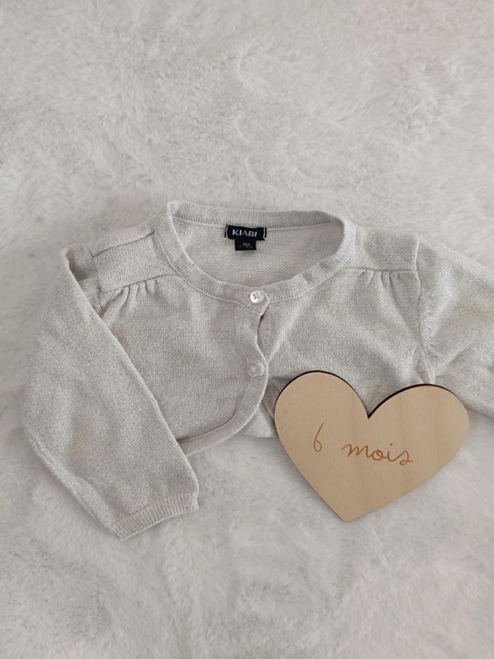 Gilet boléro bébé fille