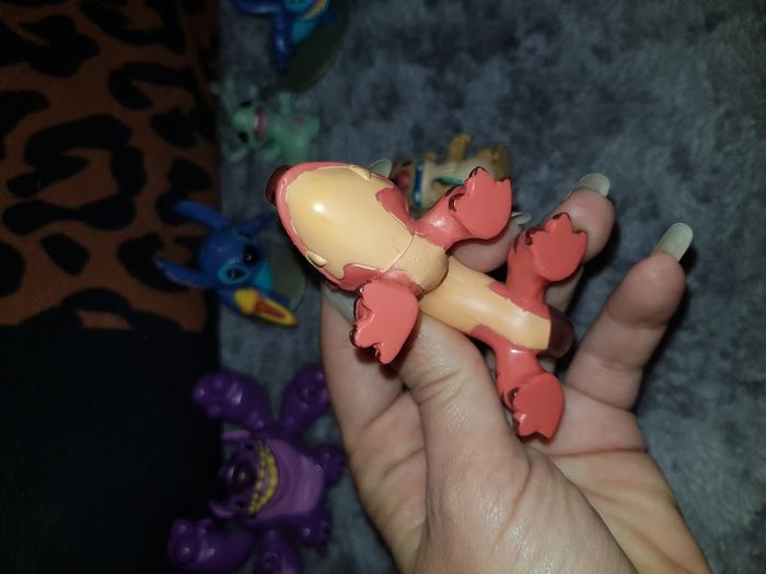 Lot figurines Disneyland Alien action Playset expérience Lilo et Stitch Kixx Reuben Yang Poxy - photo numéro 5